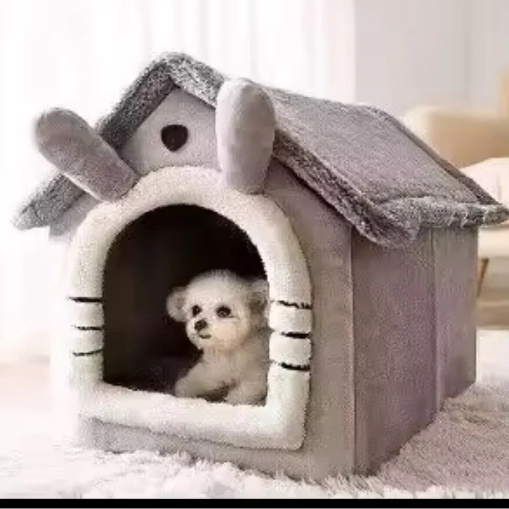 Dog bed new soft padding washable new dog house cat pet 20 by 20 by 20 inches